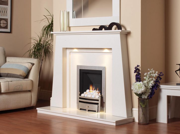 Fairfax Marble Fireplace